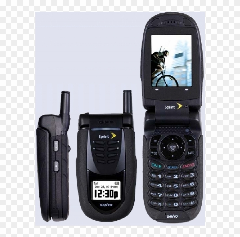 Sanyo Scp 7050 Rugged Tough Flip Cell Phone For Sprint Sprint Flip