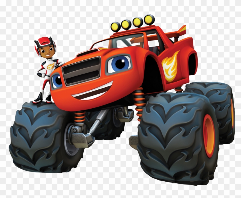 Blaze And The Monster Machines Transparent Image, HD Png Download ...