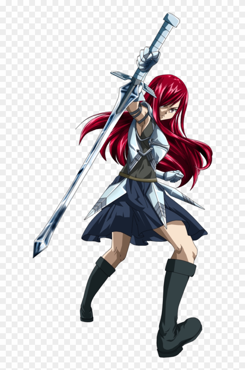 Fairy Tail Wiki - Fairy Tail Erza Scarlet Png, Transparent Png ,  Transparent Png Image - PNGitem