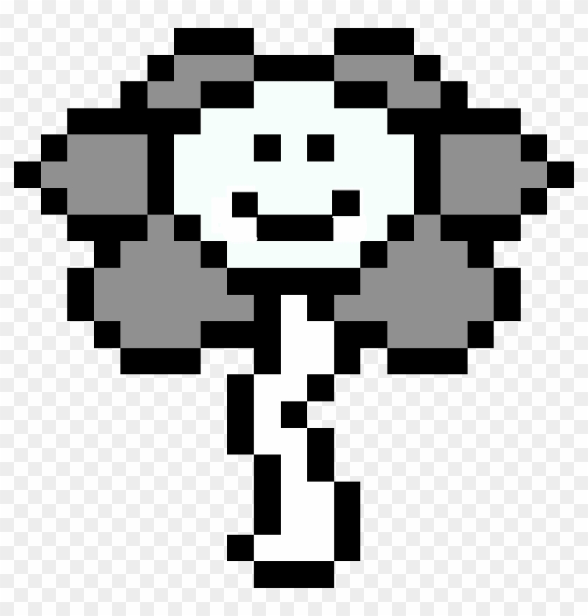 Undertale Flowey Overworld Sprite, HD Png Download - vhv