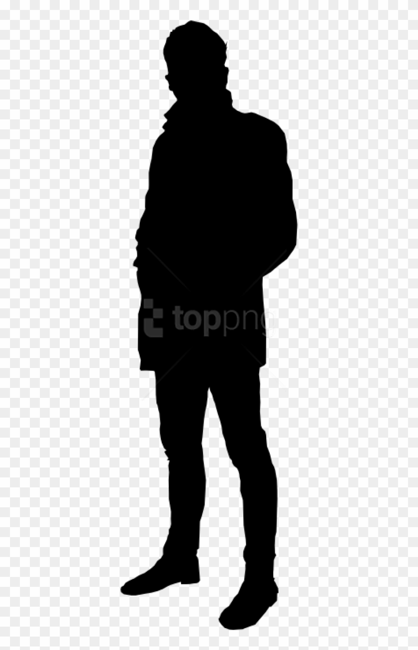 Free Png Man Standing Silhouette Png - Human Standing Silhouette Png ...