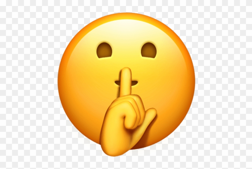 Emoji Transparent Check Out The New Ios 1 Emoji For Shh