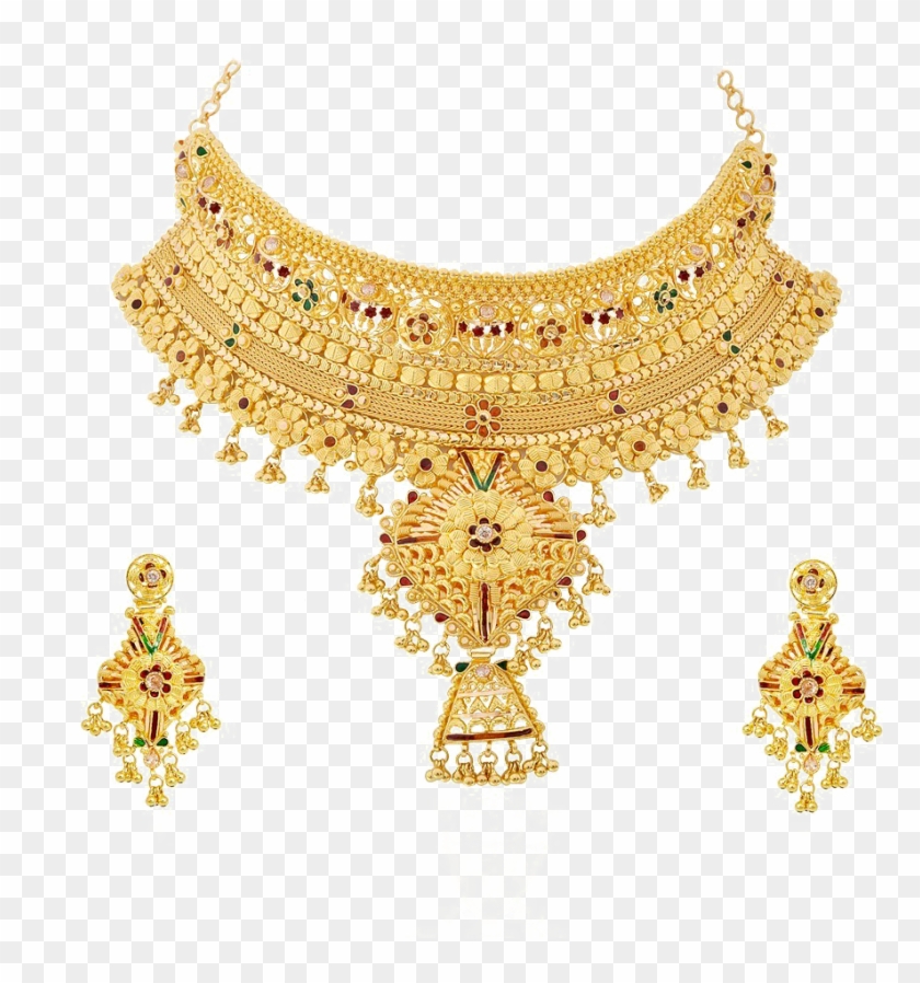 Jewel Set Png Clipart - 30 Gram Gold Necklace Designs With Price ...