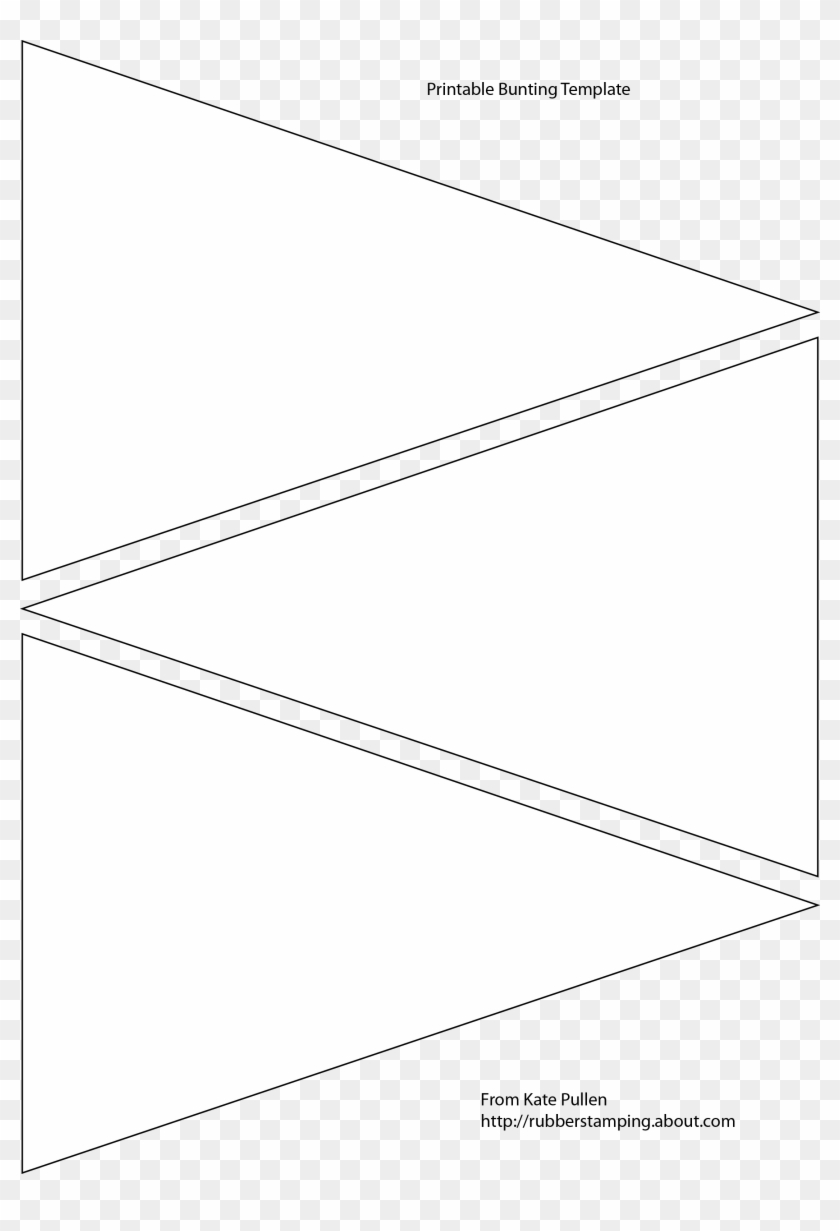 Bunting Template Free Download