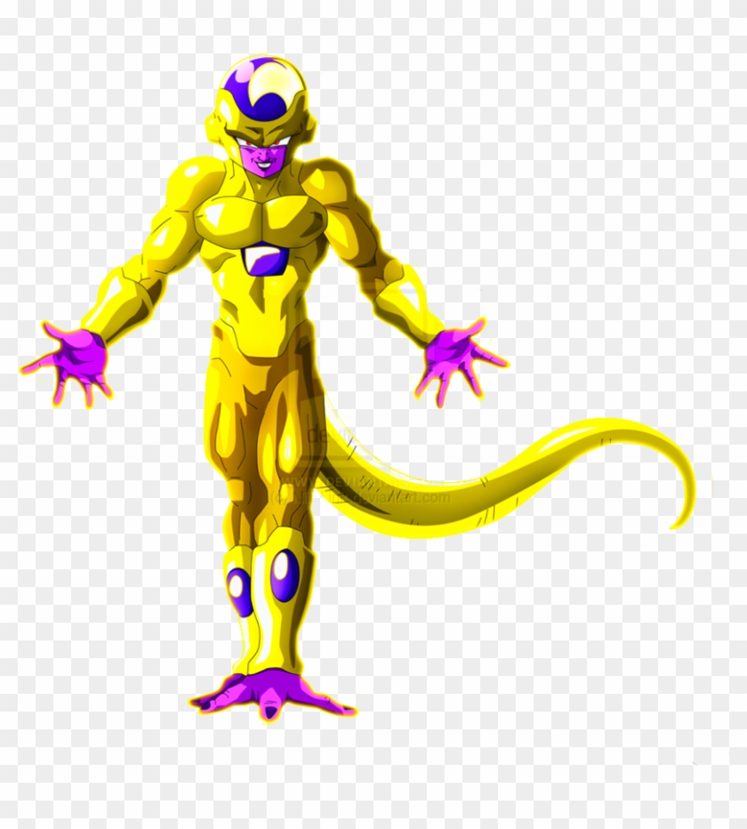 Freeza Dourado para imprimir , desenho Freeza Dourado