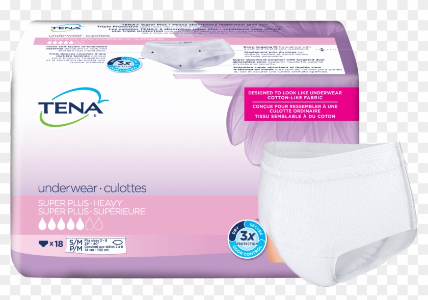Tena Women Super Plus Underwear Sample - Tena Womens Underwear Max ...