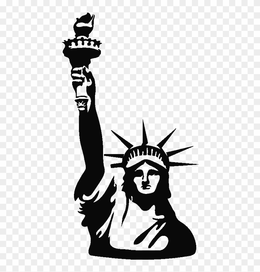 Statue Of Liberty Silhouette Png Statue Of Liberty