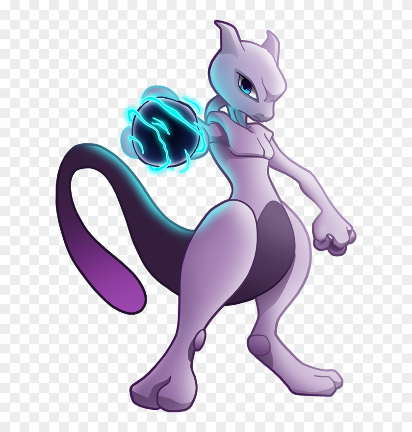 Pokemon Shinymewtwo Is A Fictional Character Of Humans Pokemon Mewtwo, HD Png Download