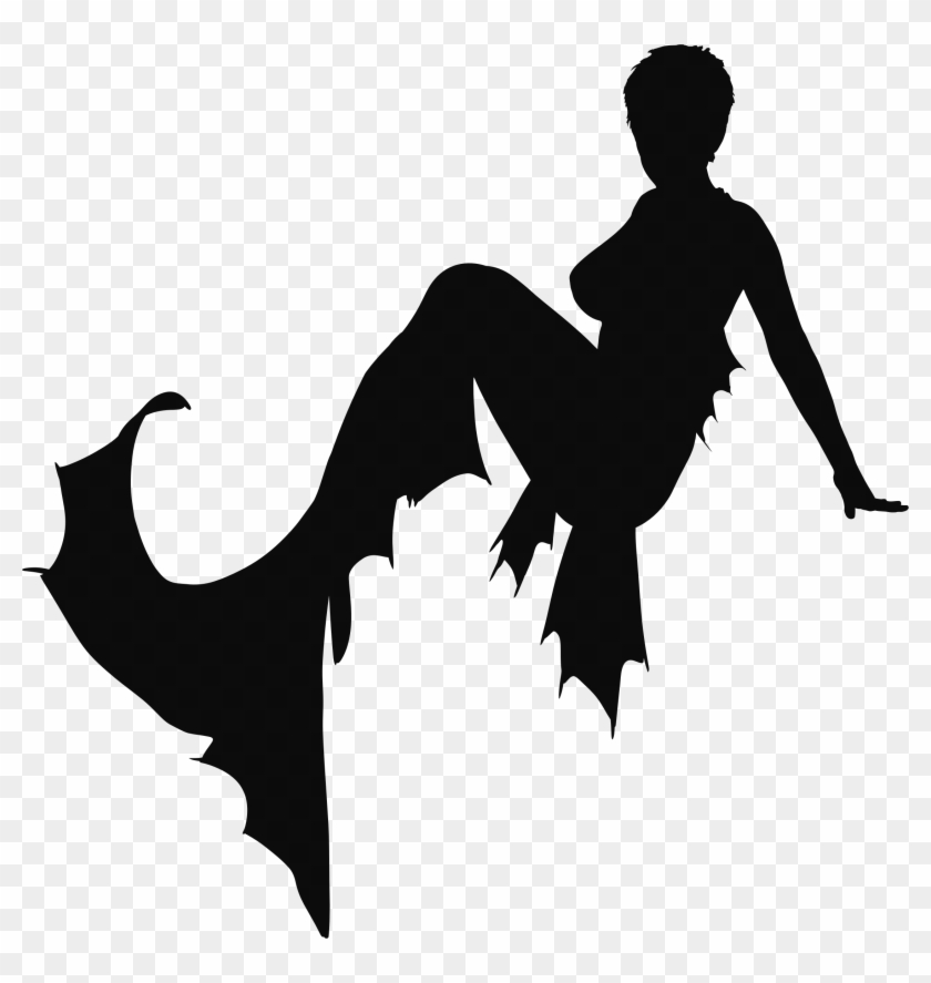 mermaid silhouette