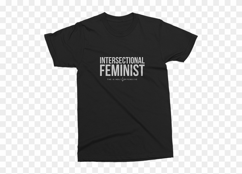 Intersectional Feminist T-shirt [black] - Formaldehyde In Textiles, HD ...