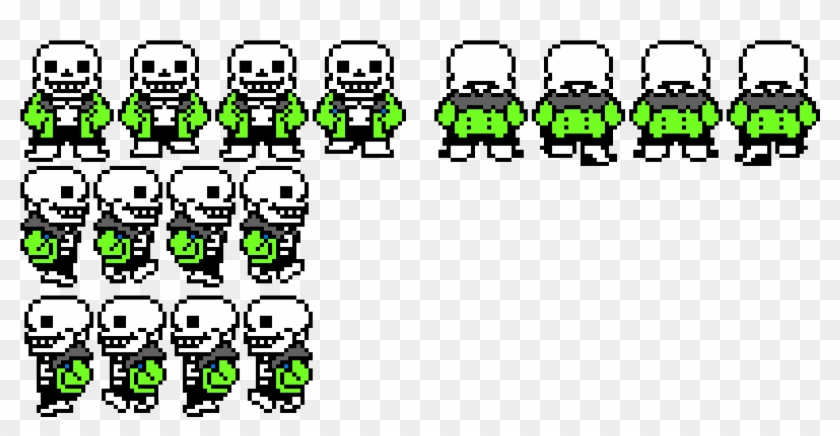 Sans Shrugging Sprite (kamuisenketsu) - Outer Sans Pixel Art - Free  Transparent PNG Clipart Images Download