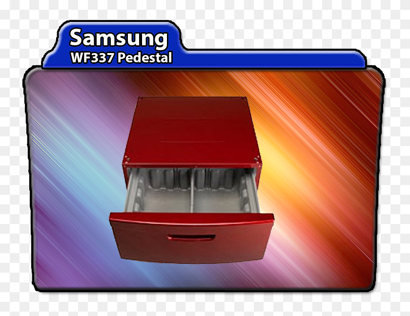 Samsung Wf337aar Pedestal Installation Instructions Drawer, HD Png