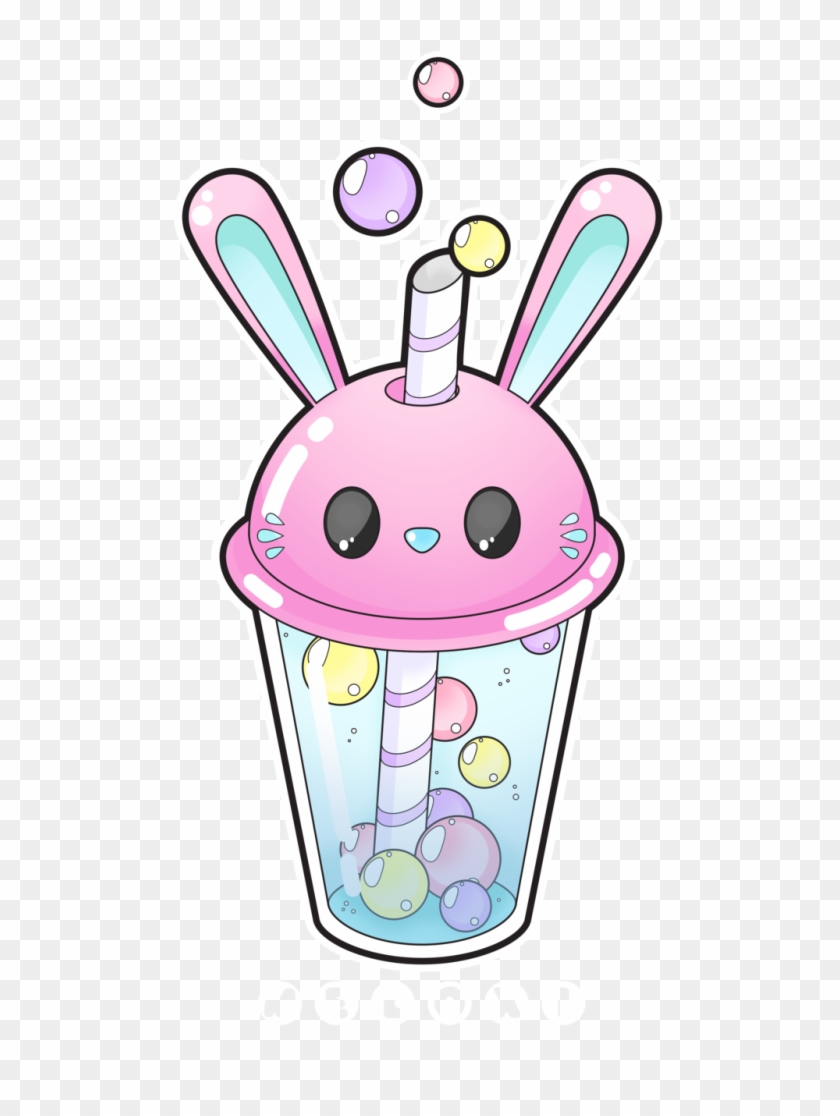 Transparent Tea Cartoon Bubble - Cute Kawaii Bubble Tea, HD Png