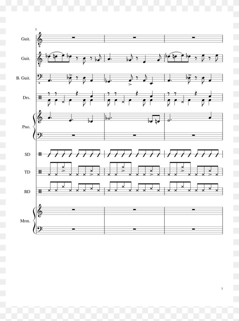 Title Sheet Music Composed By Composer 3 Of 13 Pages Clifford