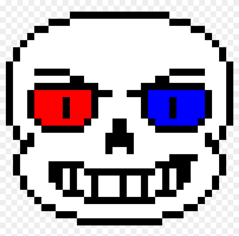 Mytale Underswap Sans' Head - Sans Bad Time Eye, HD Png Download.