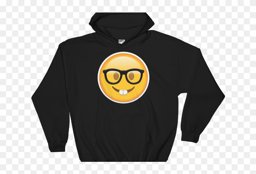 frowny face hoodie