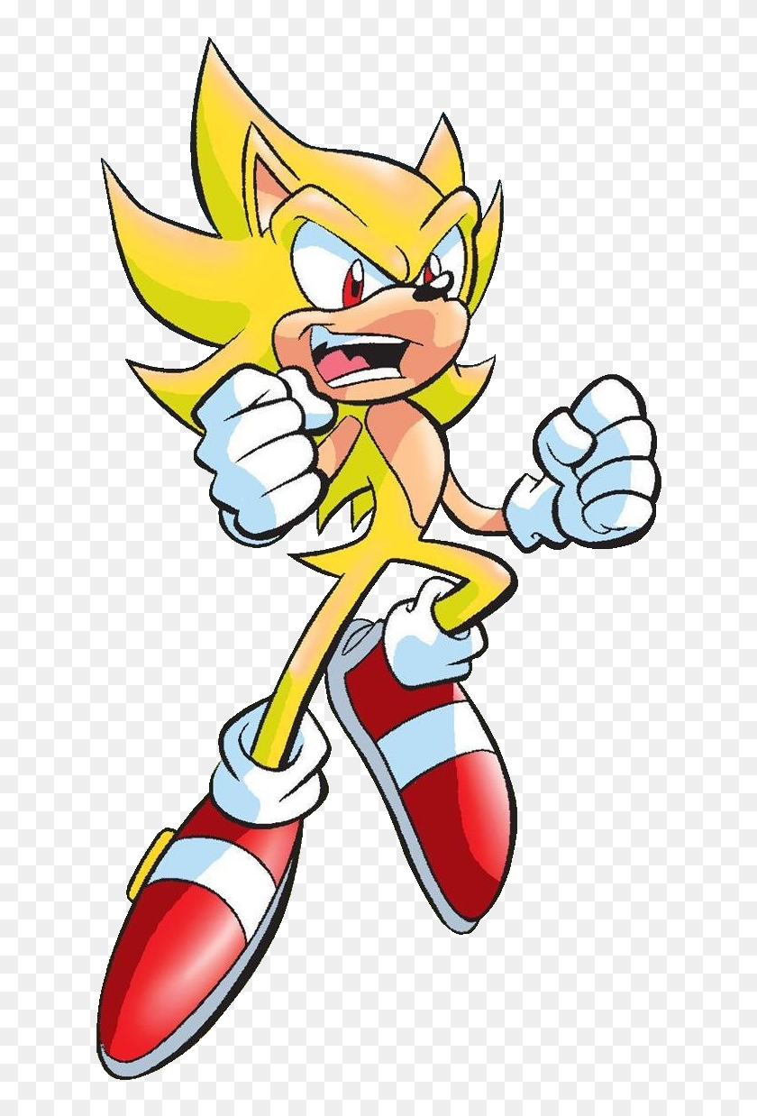 Sonic The Hedgehog Clipart Super Sonic - Super Sonic The Hedgehog Classic,  HD Png Download, png download, transparent png image