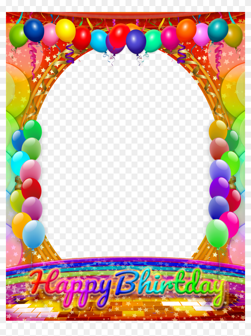 Happy Birthday Transparent Frame Gallery Yopriceville Happy Birthday Background Png Png Download 4650x6000 Pinpng