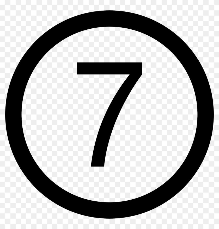 Png File Svg - 2 Number In Circle, Transparent Png - 980x980 (#2567293