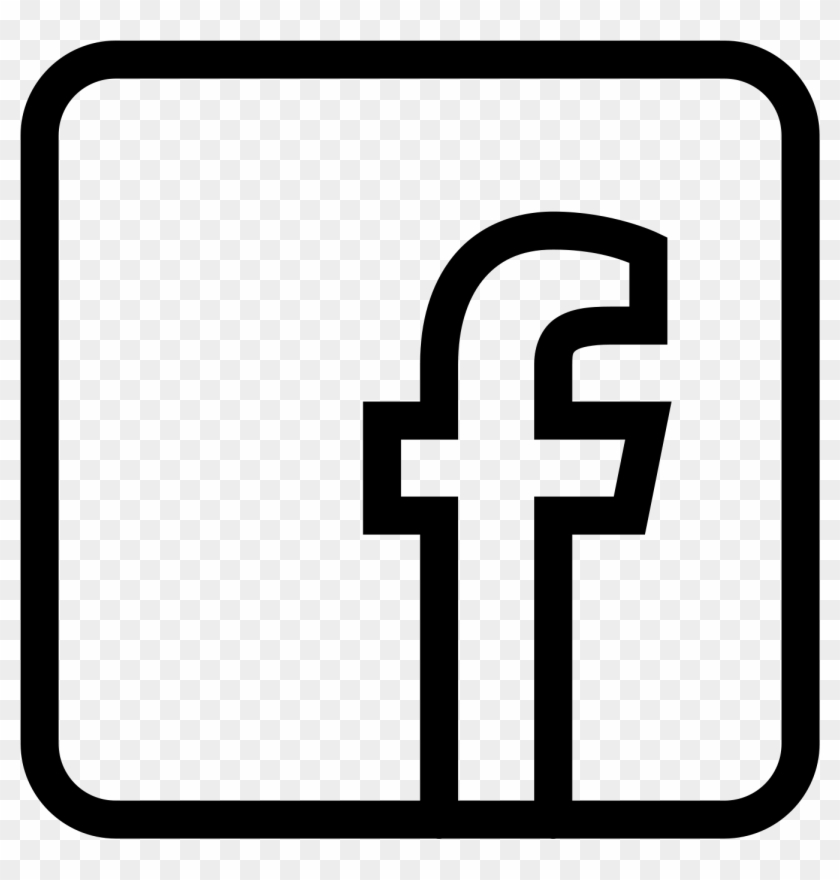 Facebook Png Icon Black Facebook Icon Png Transparent Png Download 1600x1600 Pinpng