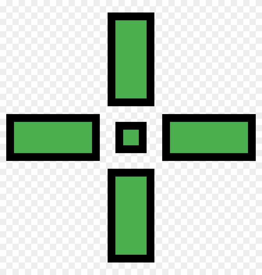 Green Crosshair Cursor