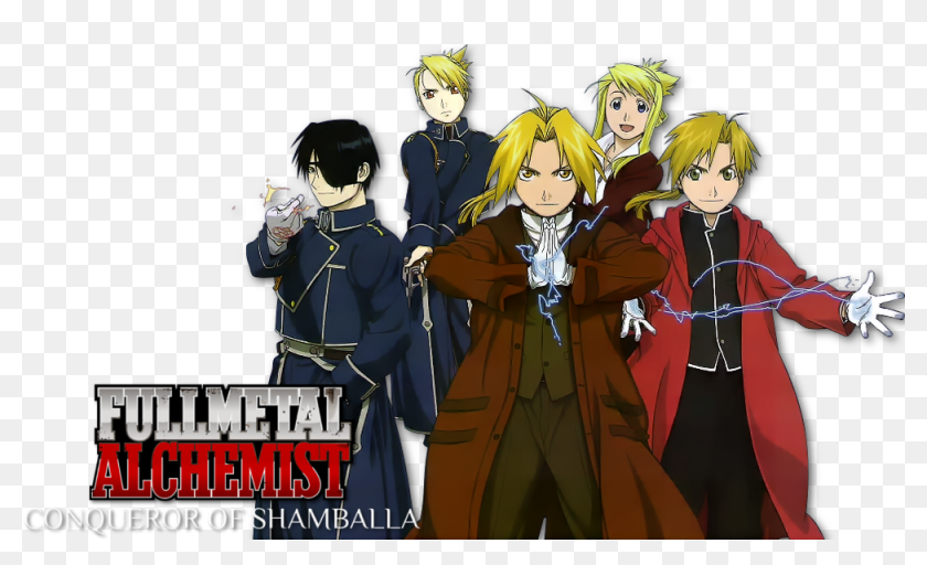 Fullmetal Alchemist Conqueror Of Shamballa www.pinpng.com