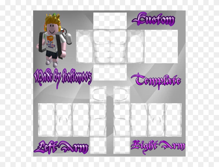 Newtemp45 Source Roblox Muscle Shirt Template Hd Png Download