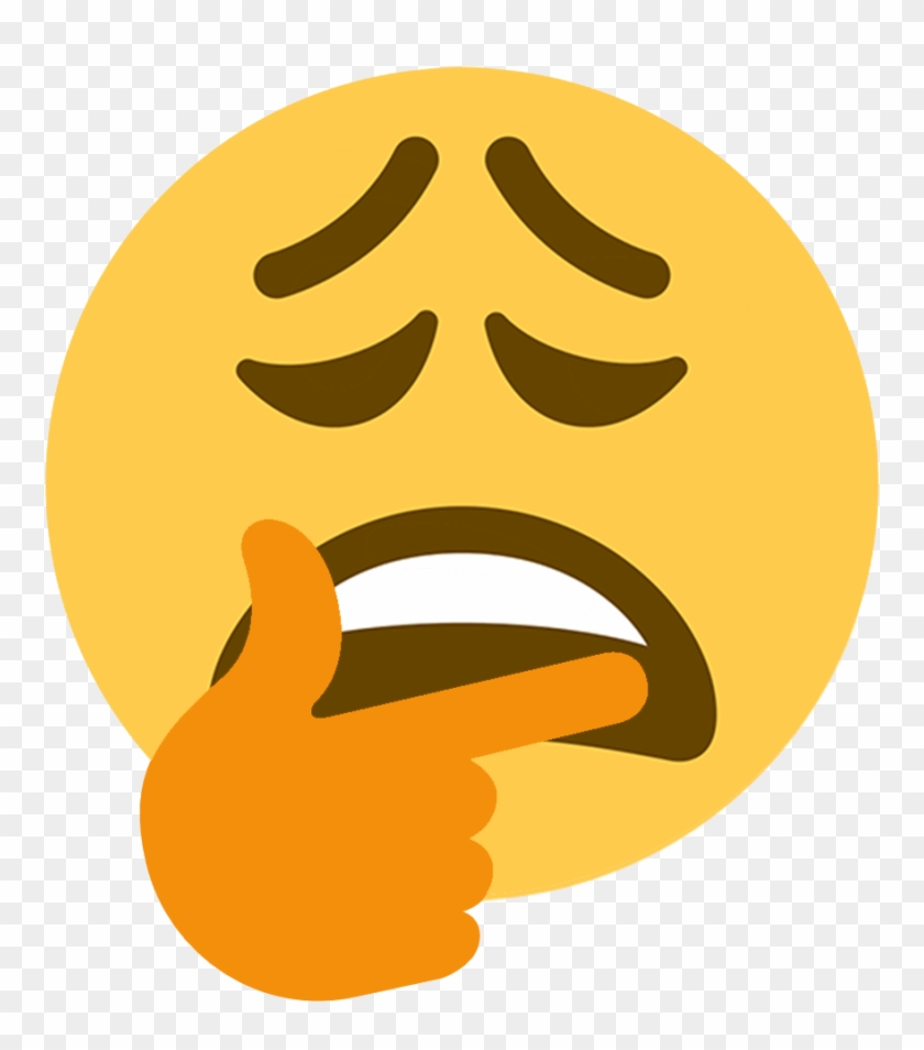 Discord Meme Emojis Discord Thinking Emoji Meme Hd Png Download