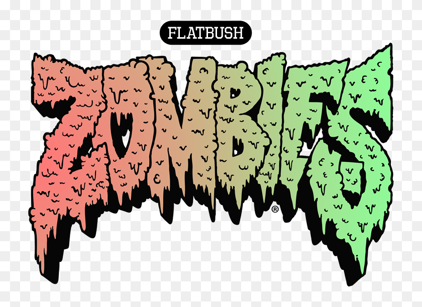 Flatbush Zombies Png - Zombies Flatbush, Transparent Png, png image, 1000x5...