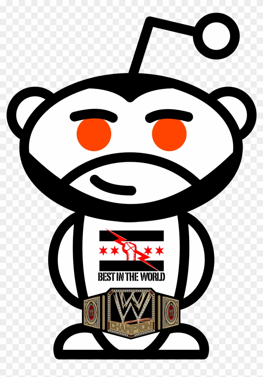 Cm Punk Reddit Logo Made For Arbitrary Day Reddit Snoo Hd Png