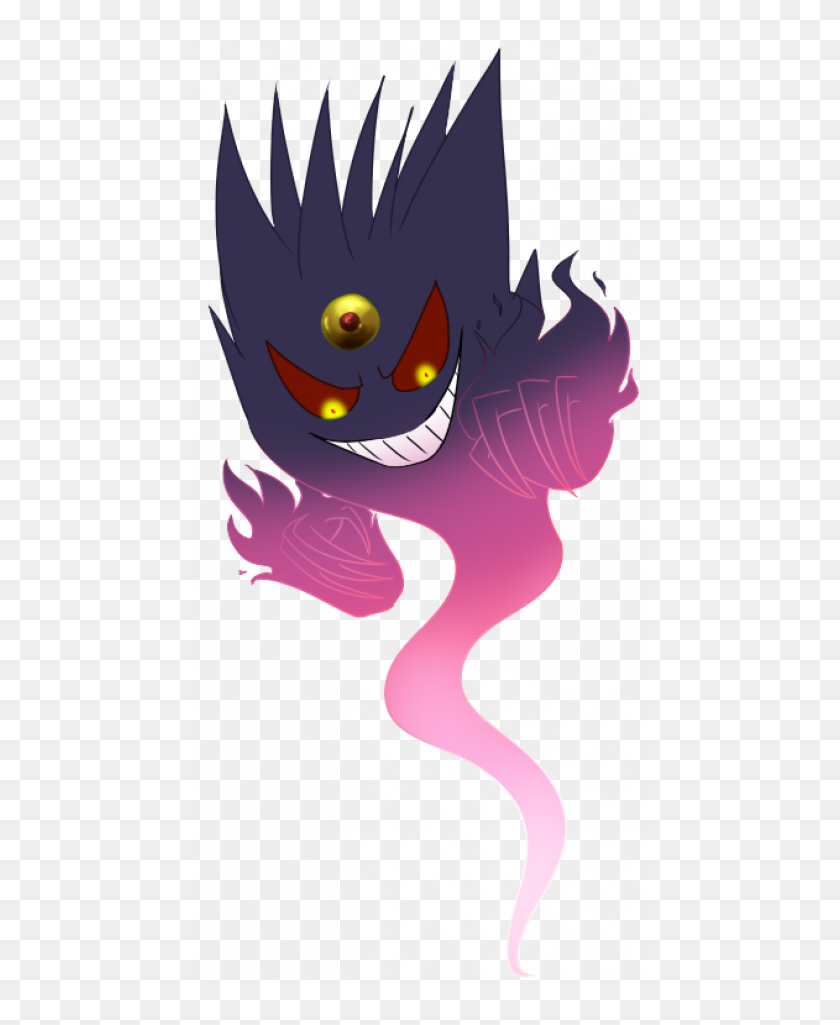 Gengar - Shiny Gengar And Normal Gengar Transparent PNG - 680x620 - Free  Download on NicePNG