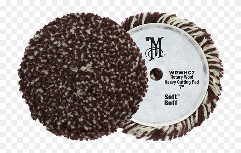 Meguiars WRWHC7 7" Soft Buff Rotary Wool Heavy Cutting Pad 