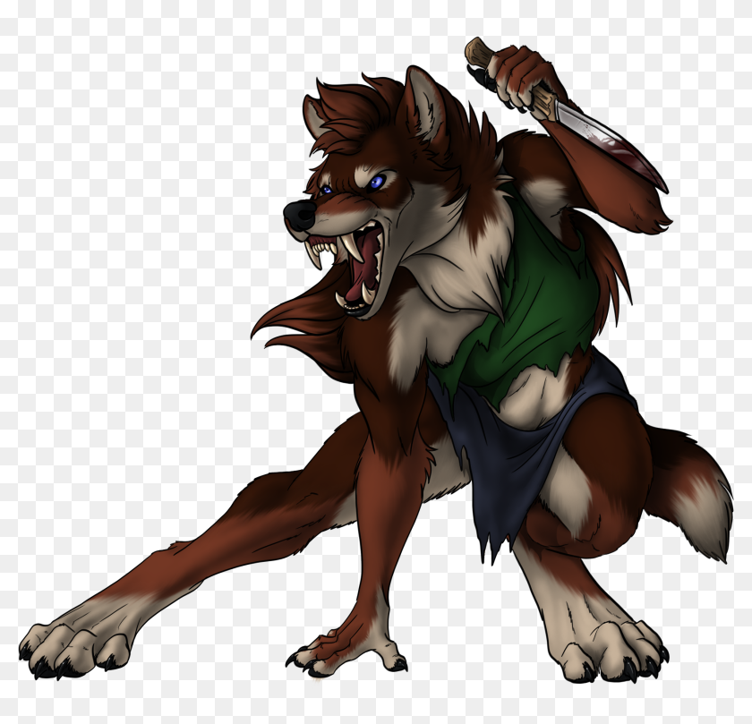 Werewolf, Fictional Character, Zombie Wolf PNG Images - FreeIconsPNG