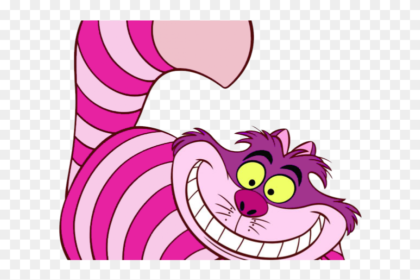 Alice In Wonderland Clipart Cat - Cheshire Cat Alice In Wonderland Cartoon,...