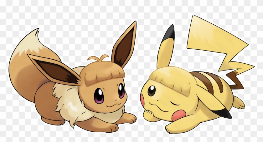 Let S Go Pikachu And Let S Go Eevee Png Download Transparent Png 3043x1507 Pinpng