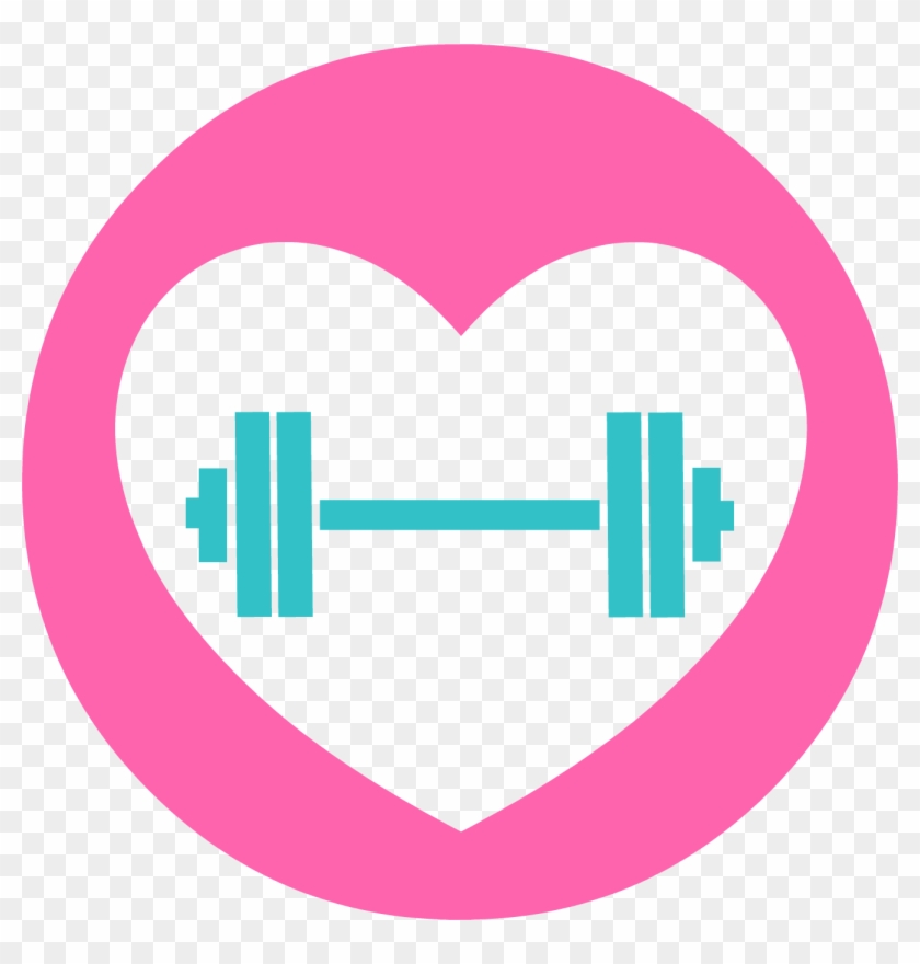 Verwonderend Dumbbell-icon - Fit Girls Guide Logo, HD Png Download - 1334x1334 SF-33