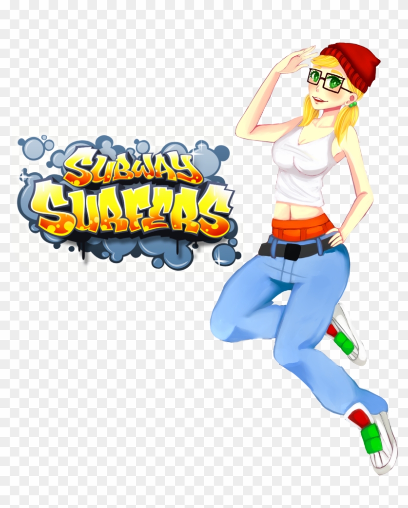 Subway Surfers Play png download - 600*1620 - Free Transparent