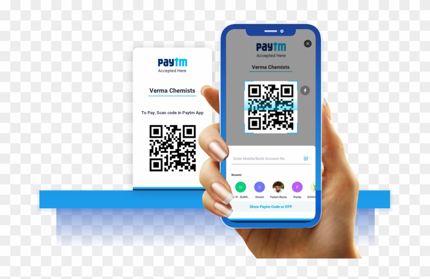 Paytm Qr Code Payment For Retail Stores Accept Mobile Smartphone, HD