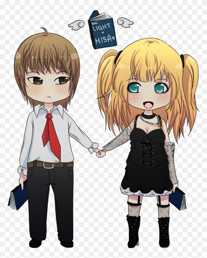 Light And Misa Light Yagami Death Note Chibi Light Y Misa Light And Misa Light Yagami Death Note Chibi Light Y Misa
