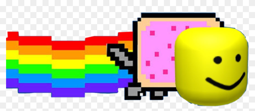 Oof Nyancat Roblox Rainbow Meme Freetoedit Nyan Cat Gifts