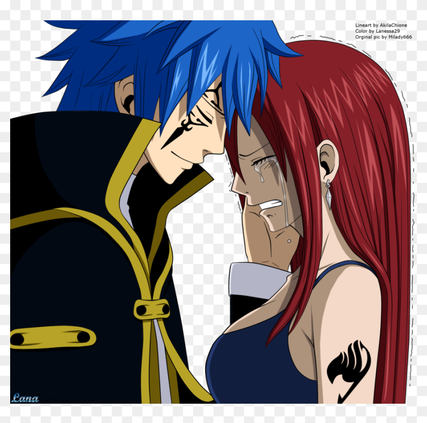 Fairy Tail Do You Think Erza Should End Up With Jellal Fairy Tail Erza And Jellal, HD Png
