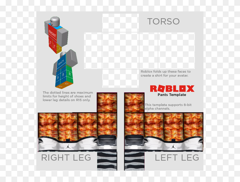 Roblox Shoe Template Png