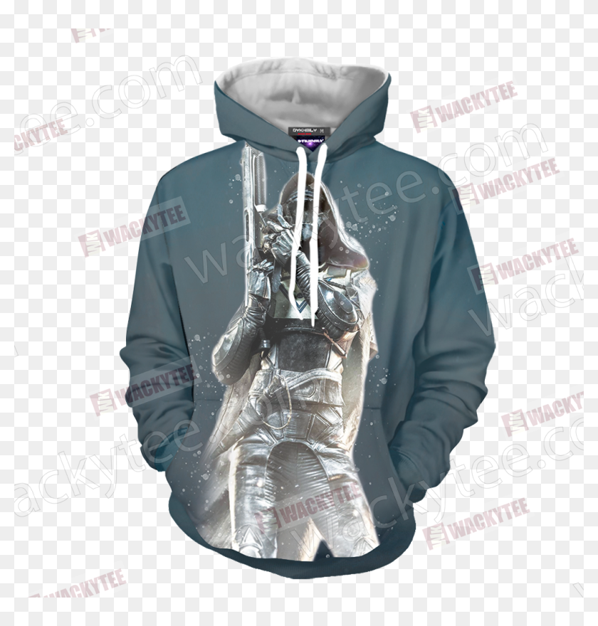 Destiny 2 Hunter Class 3d Hoodie Fullprinted No Zip Sweat 3d One Piece Hd Png Download 1024x1024 Pinpng