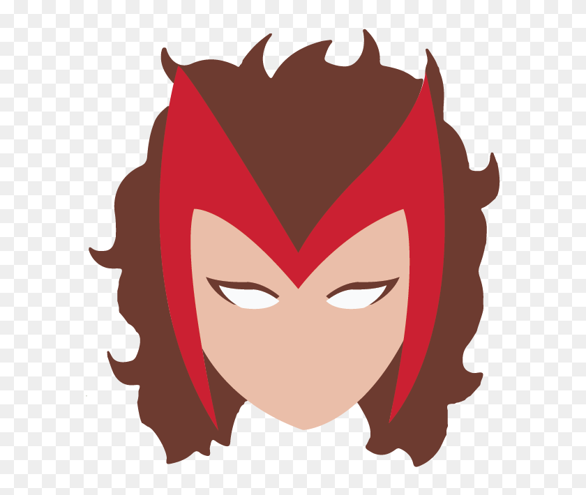 Scarlet Witch Character - App Icon - Fan Art transparent PNG - StickPNG