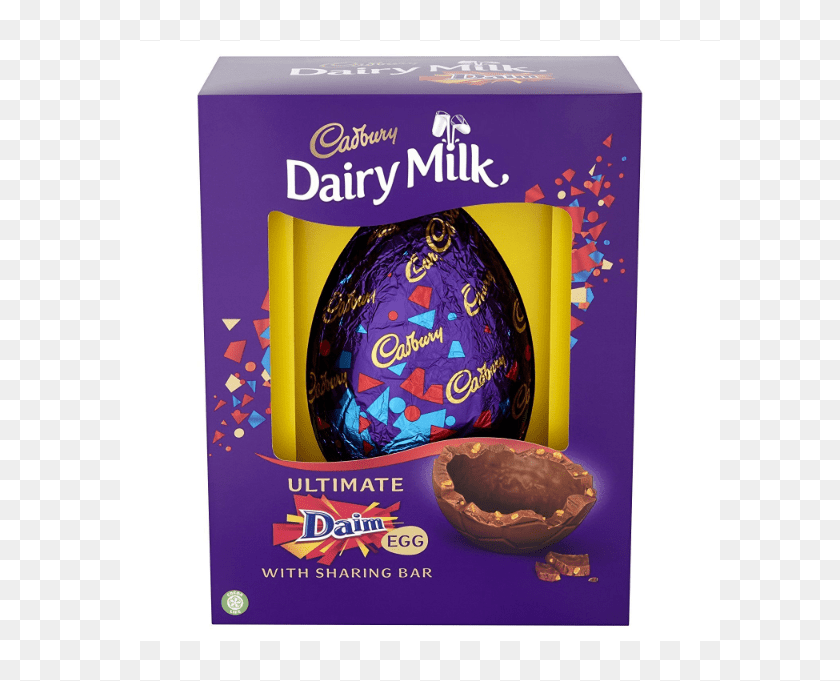 Cadbury Ultimate Daim Giant Easter Egg Plus Sharing Cadburys Fruit And Nut Easter Egg, HD Png