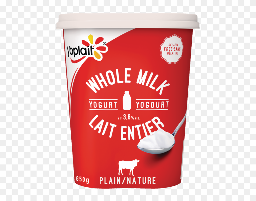 The Yogurt Doesn't Have Concentrated Fruit Jelly At Yoplait Whole