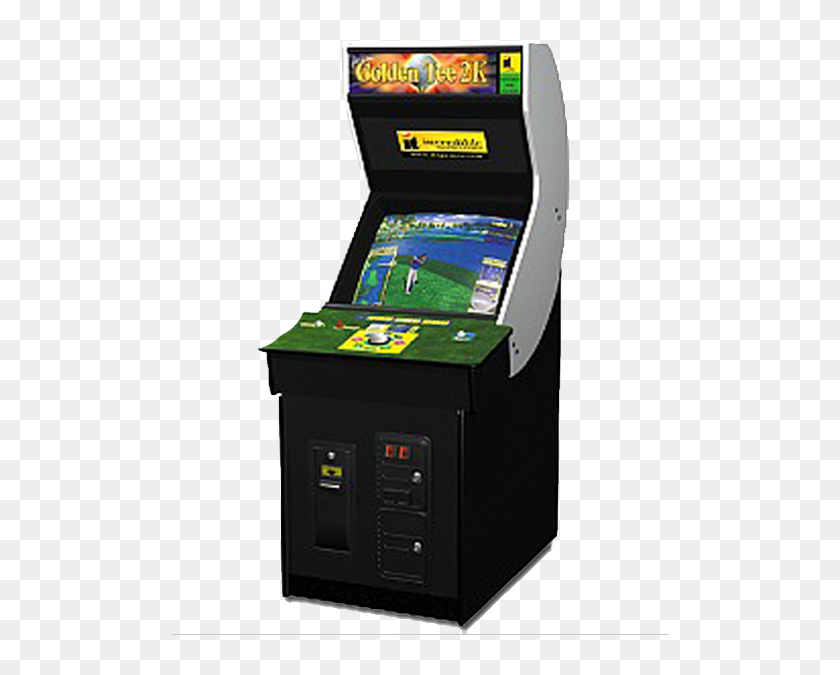 Golden Tee 2k Video Game Arcade Cabinet Hd Png Download