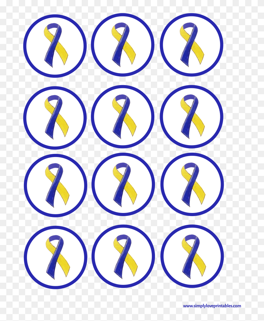 Watercolor Down Syndrome Awareness Variety - Circle, HD Png Download