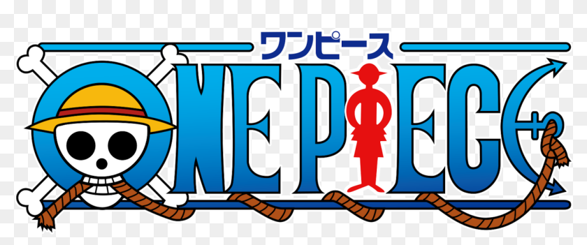 One Piece One Piece Logo Sticker Hd Png Download 1280x544 Pinpng