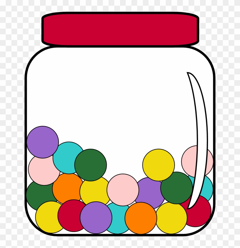 Drawn Mason Jar Transparent Background Candy Jars Clip Art, HD Png